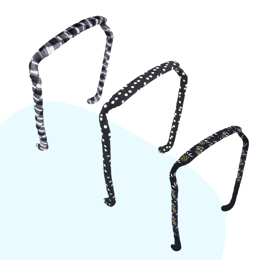 Black and White Headbands