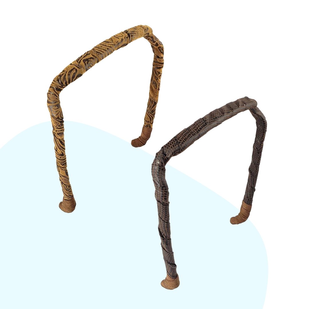 Faux Leather Headbands