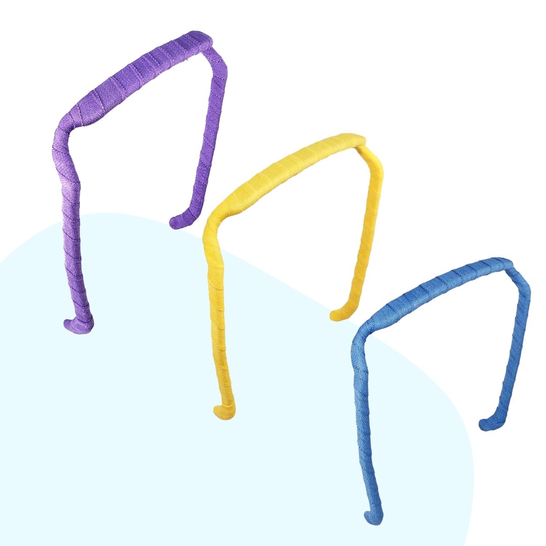 Solid Color Wrapped Headbands