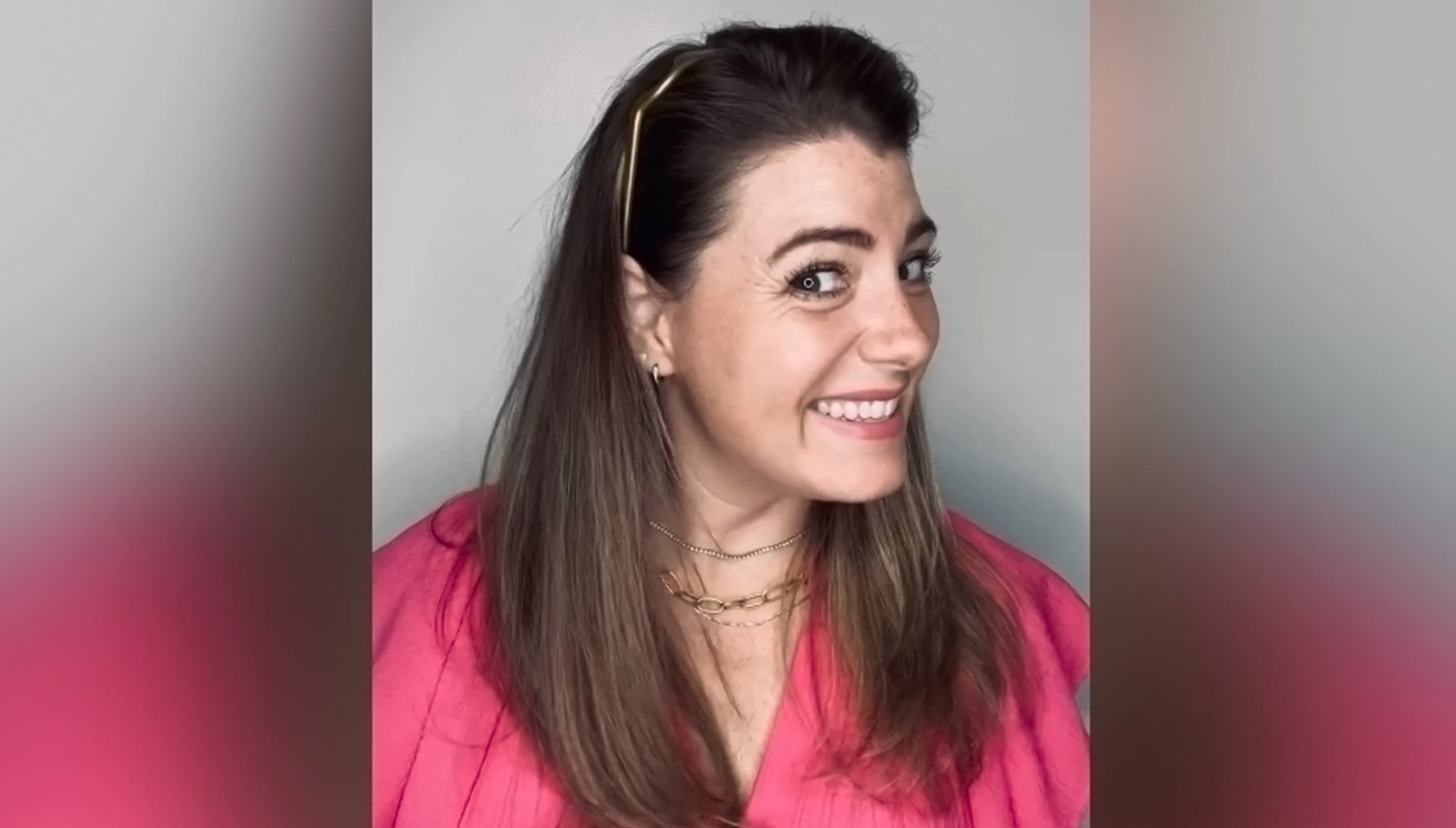 Load video: Straight Hair with Zazzybandz