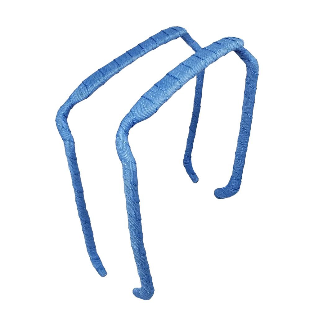 Blue Headband | Wrapped - Zazzybandz - hair accessory - curly hair