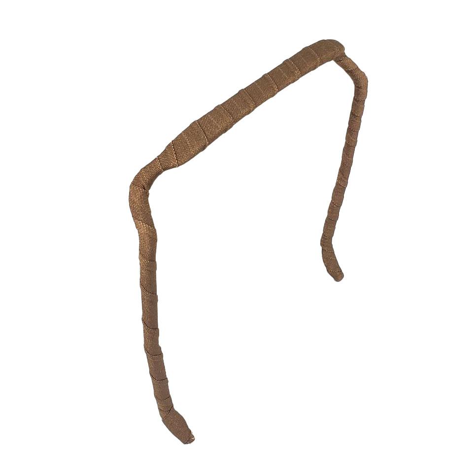 Brown Headband | Wrapped - Zazzybandz - hair accessory - curly hair