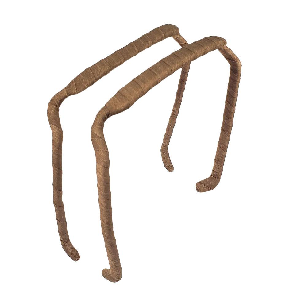 Brown Headband | Wrapped - Zazzybandz - hair accessory - curly hair