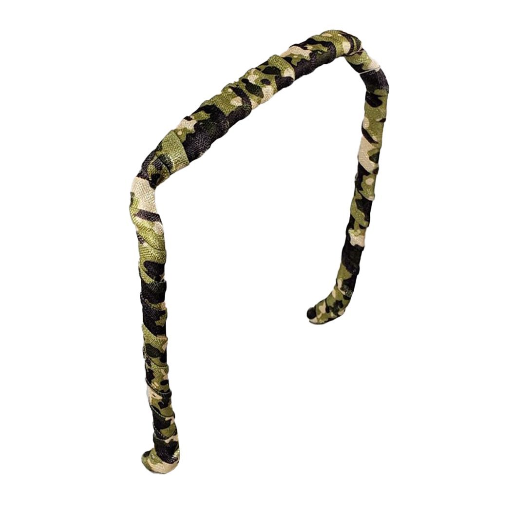 Camouflage Headband - Zazzybandz - hair accessory - curly hair