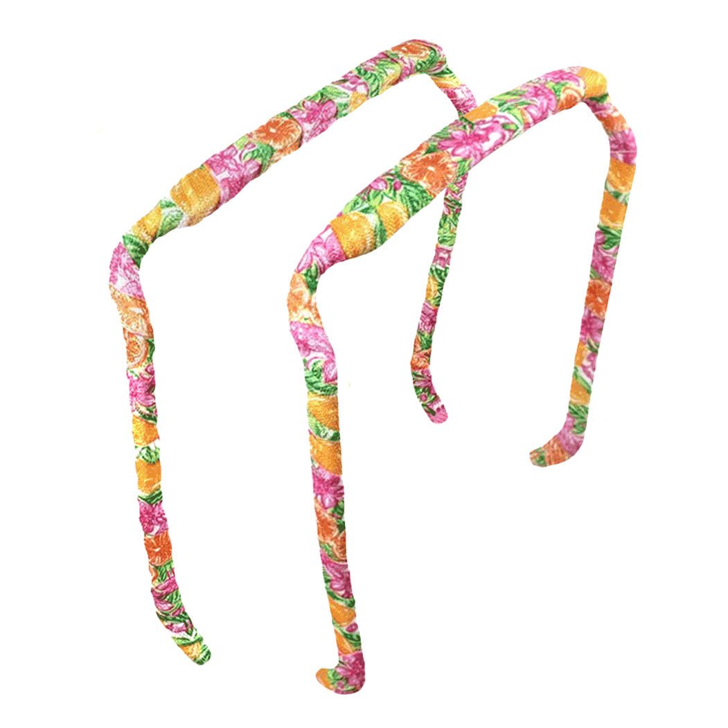 Citrus Bloom Headband - Zazzybandz - hair accessory - curly hair