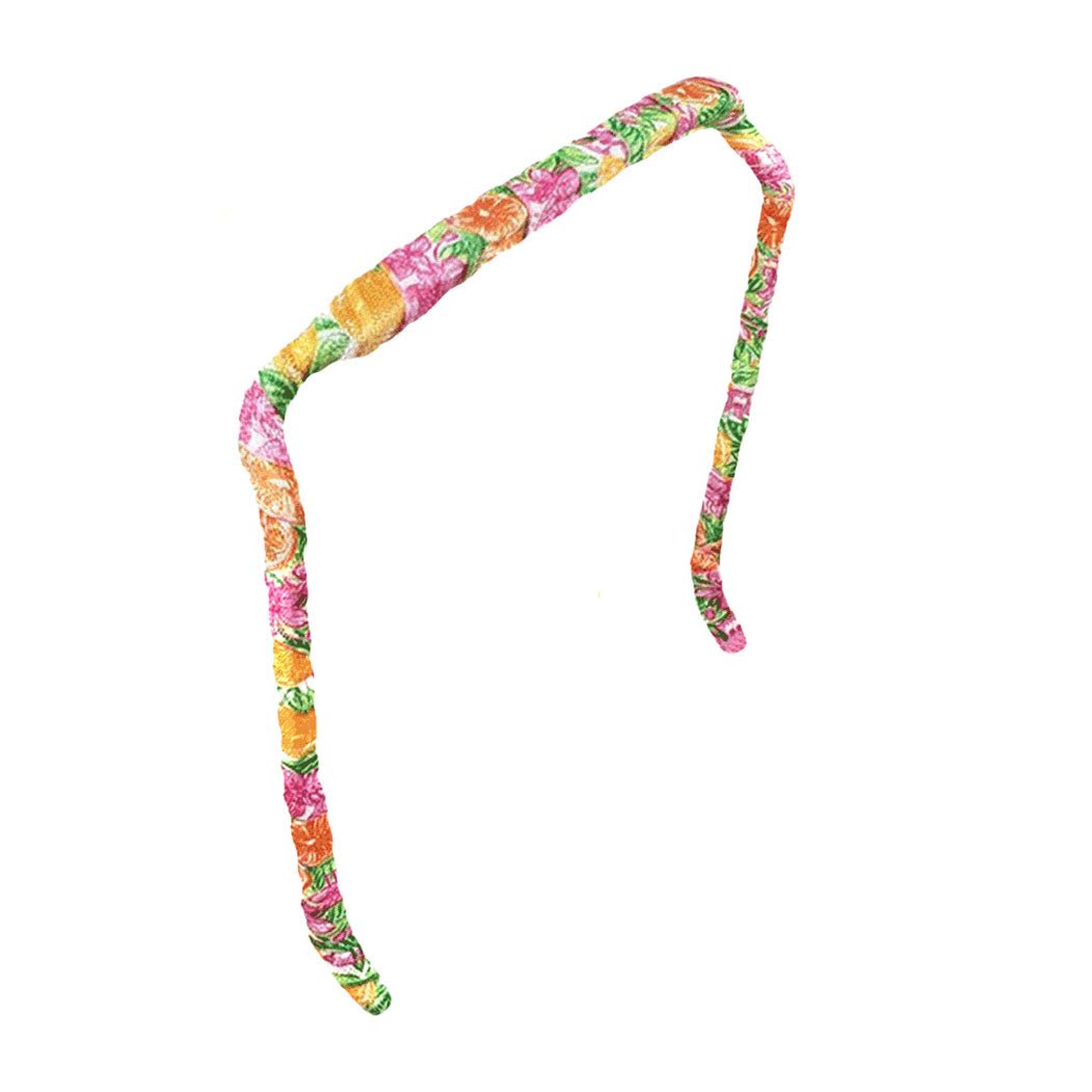 Citrus Bloom Headband - Zazzybandz - hair accessory - curly hair