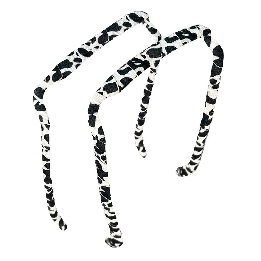 Cow Love Headband - Zazzybandz - hair accessory - curly hair