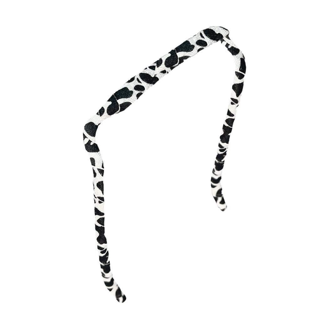 Cow Love Headband - Zazzybandz - hair accessory - curly hair