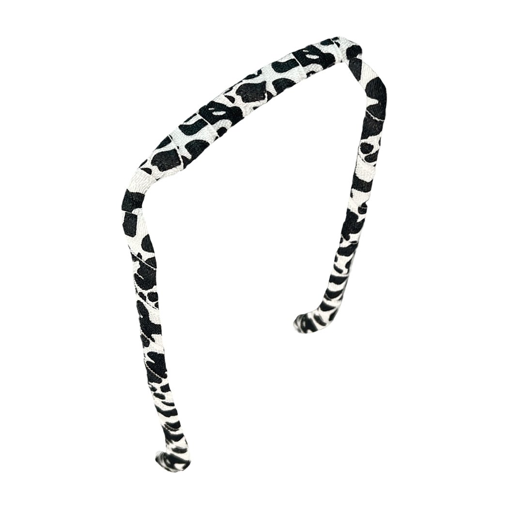 Cow Love Headband - Zazzybandz - hair accessory - curly hair