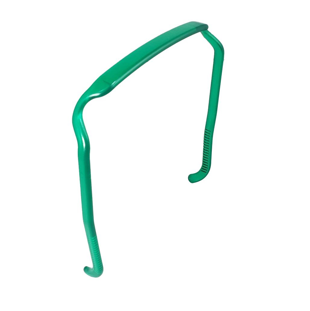 Green Translucent Headband - Zazzybandz - hair accessory - curly hair