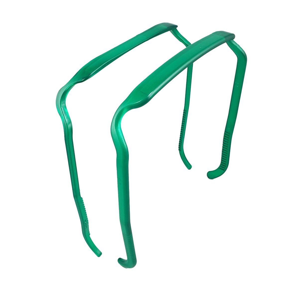Green Translucent Headband - Zazzybandz - hair accessory - curly hair