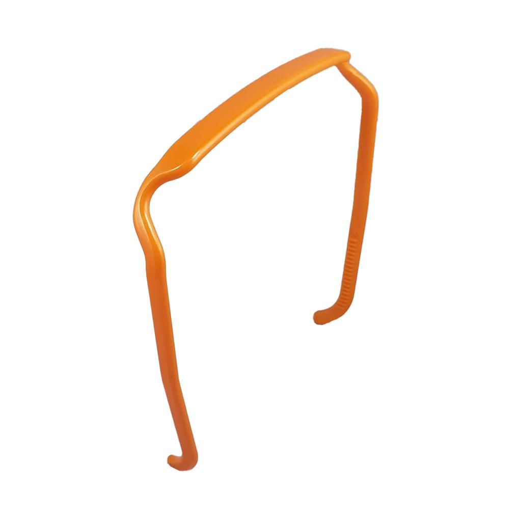 Orange Headband - Zazzybandz - hair accessory - curly hair