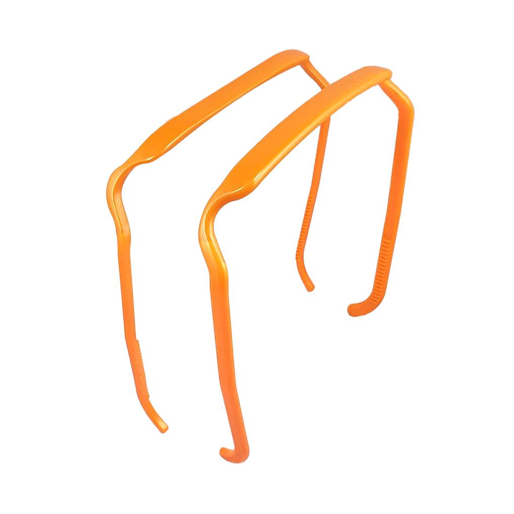 Orange Headband - Zazzybandz - hair accessory - curly hair