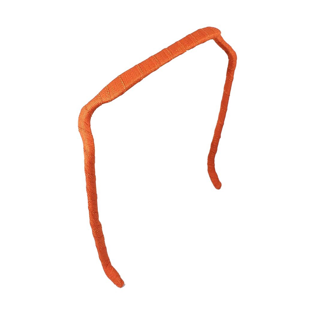 Orange Wrapped Headband - Zazzybandz - hair accessory - curly hair