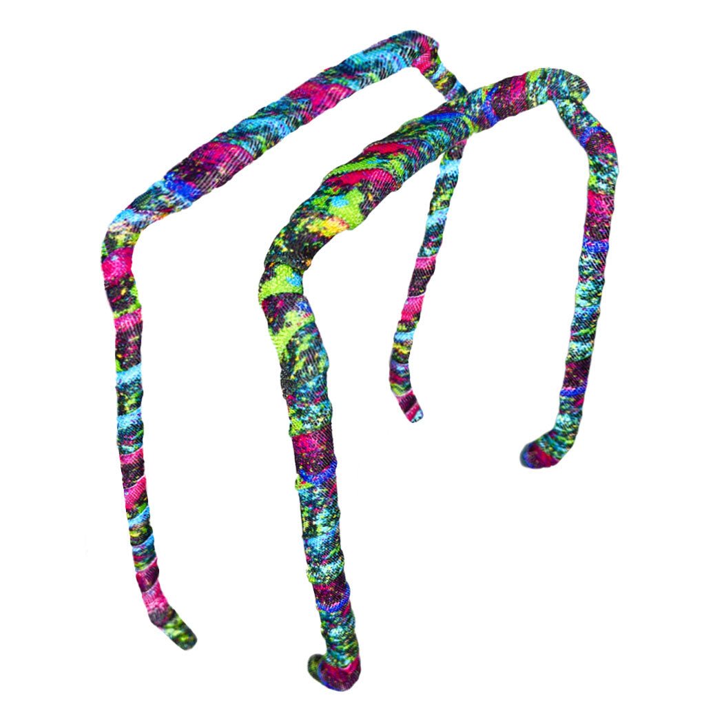 Paint Splatter Headband - Zazzybandz - hair accessory - curly hair