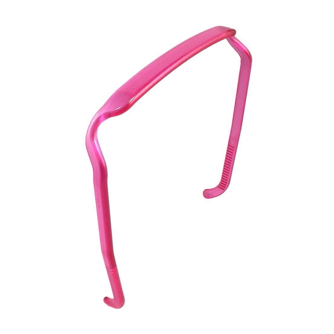 Pink Translucent Headband - Zazzybandz - hair accessory - curly hair