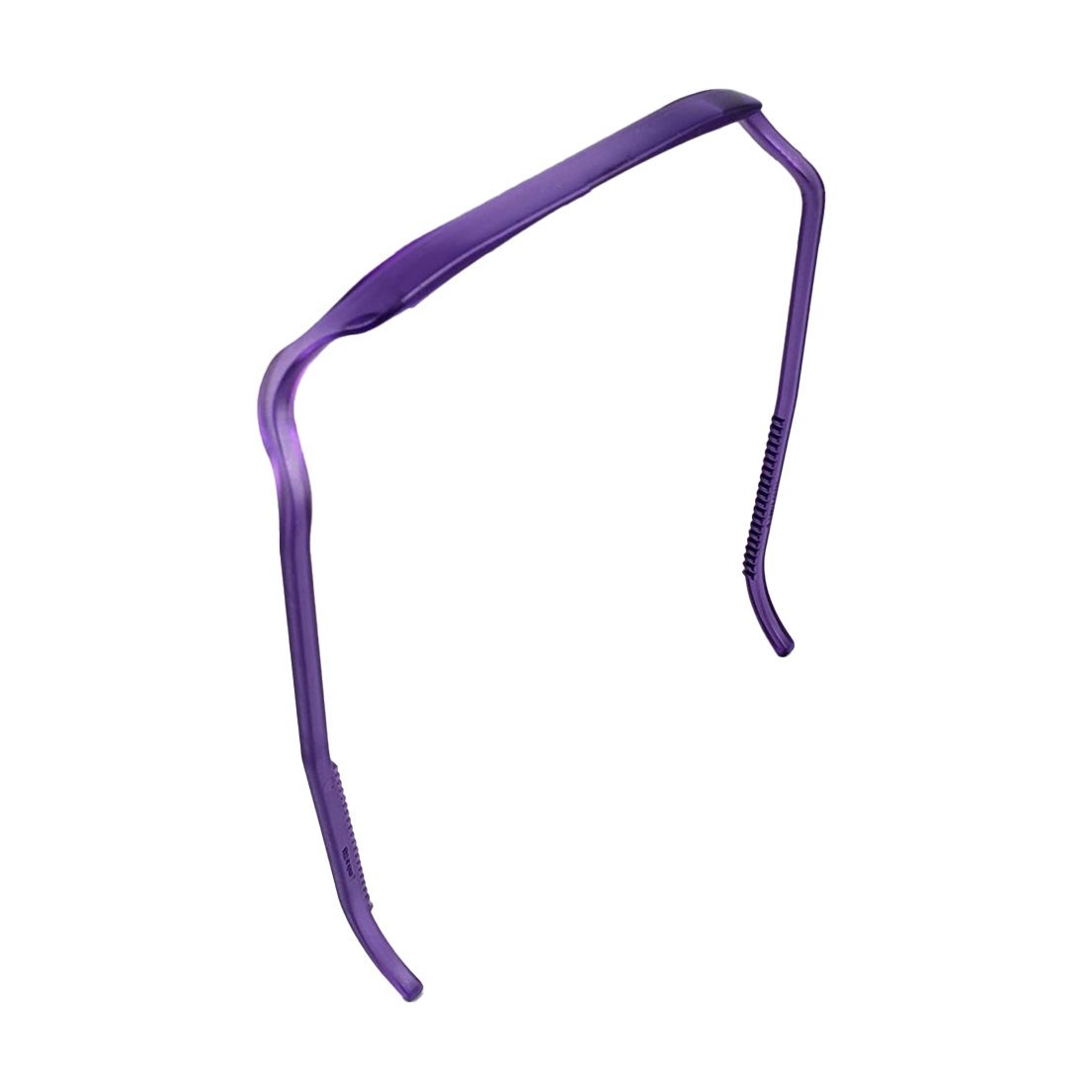 Purple Translucent Headband - Zazzybandz - hair accessory - curly hair