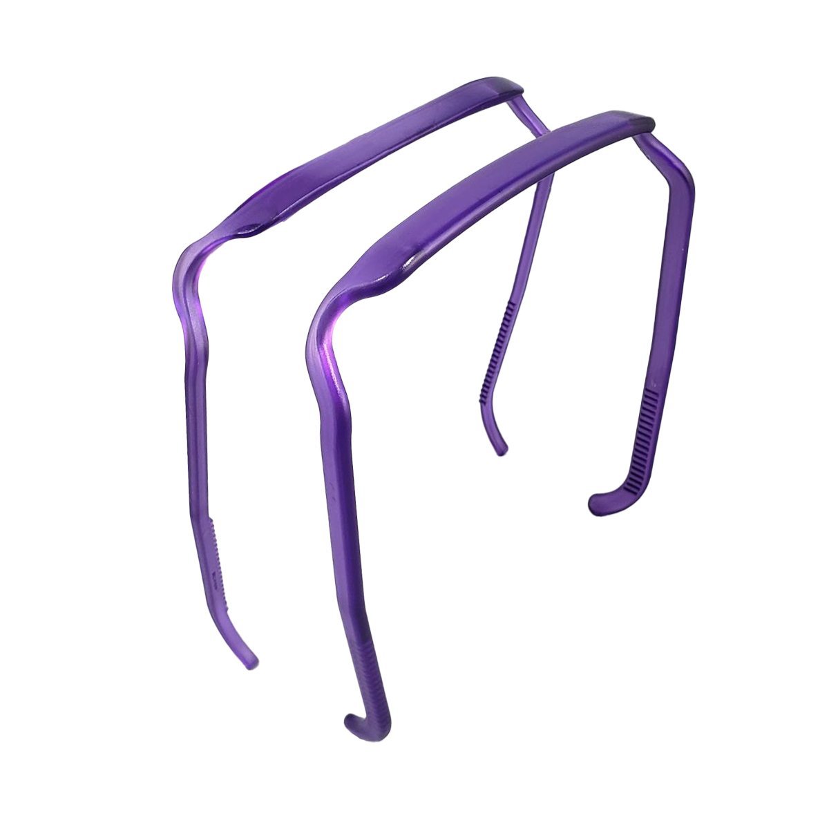 Purple Translucent Headband - Zazzybandz - hair accessory - curly hair