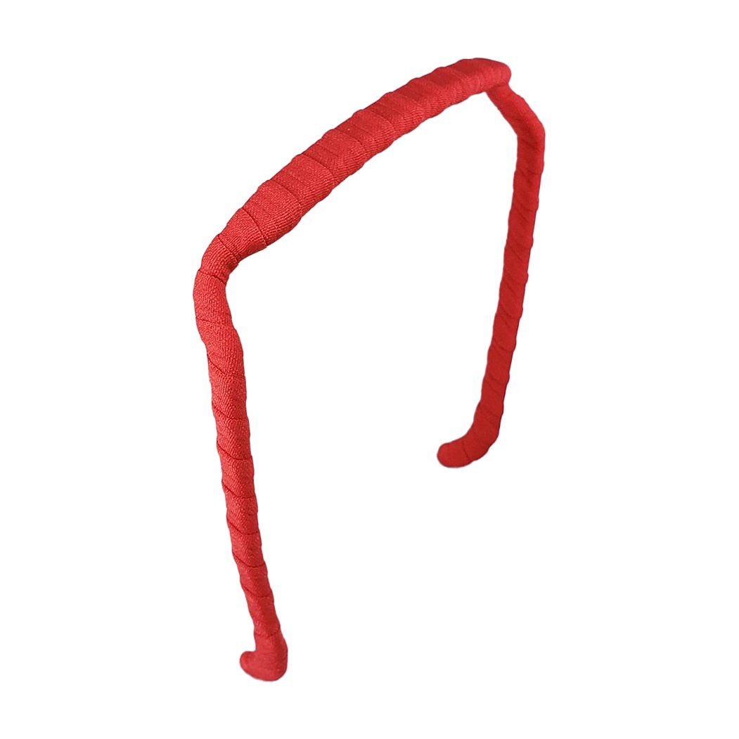 Red Headband | Wrapped - Zazzybandz - hair accessory - curly hair