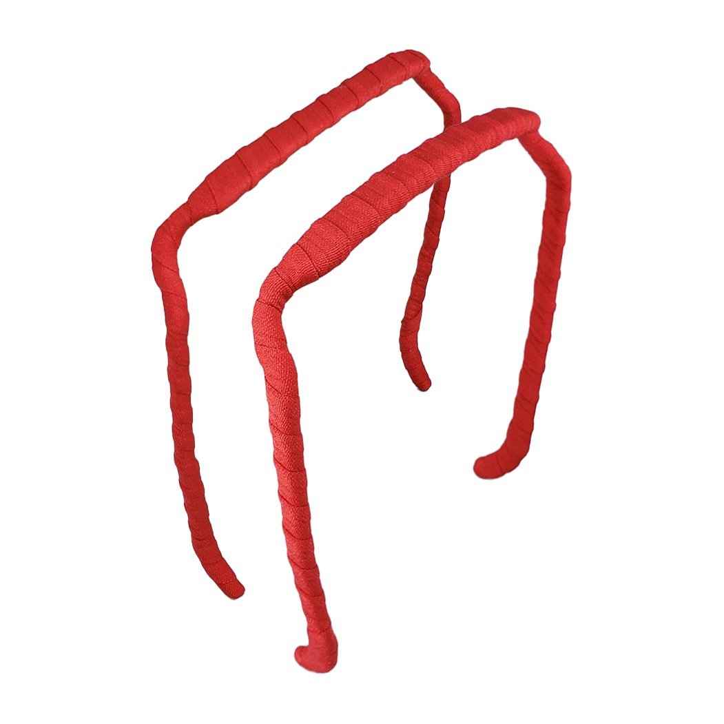 Red Headband | Wrapped - Zazzybandz - hair accessory - curly hair