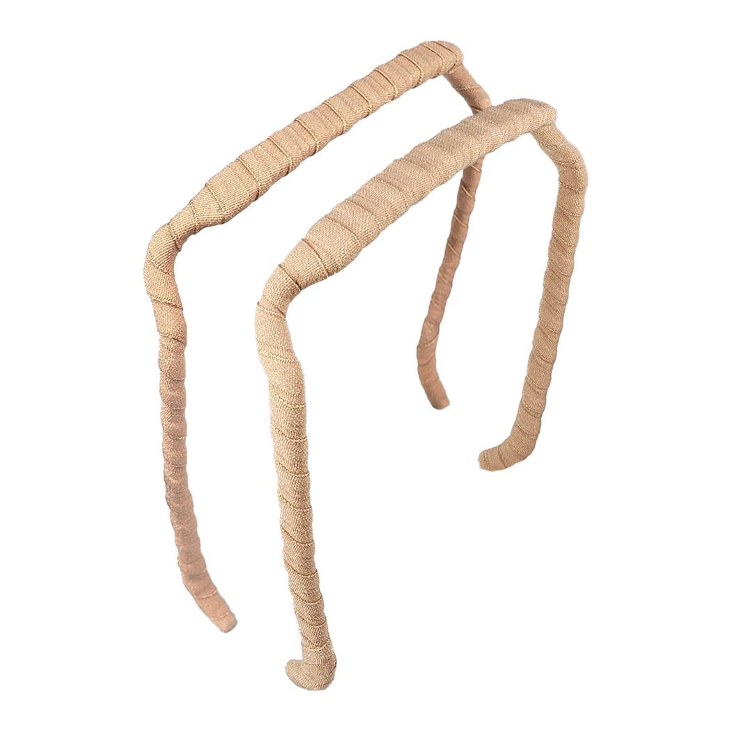 Sandstone Wrapped Headband - Zazzybandz - hair accessory - curly hair