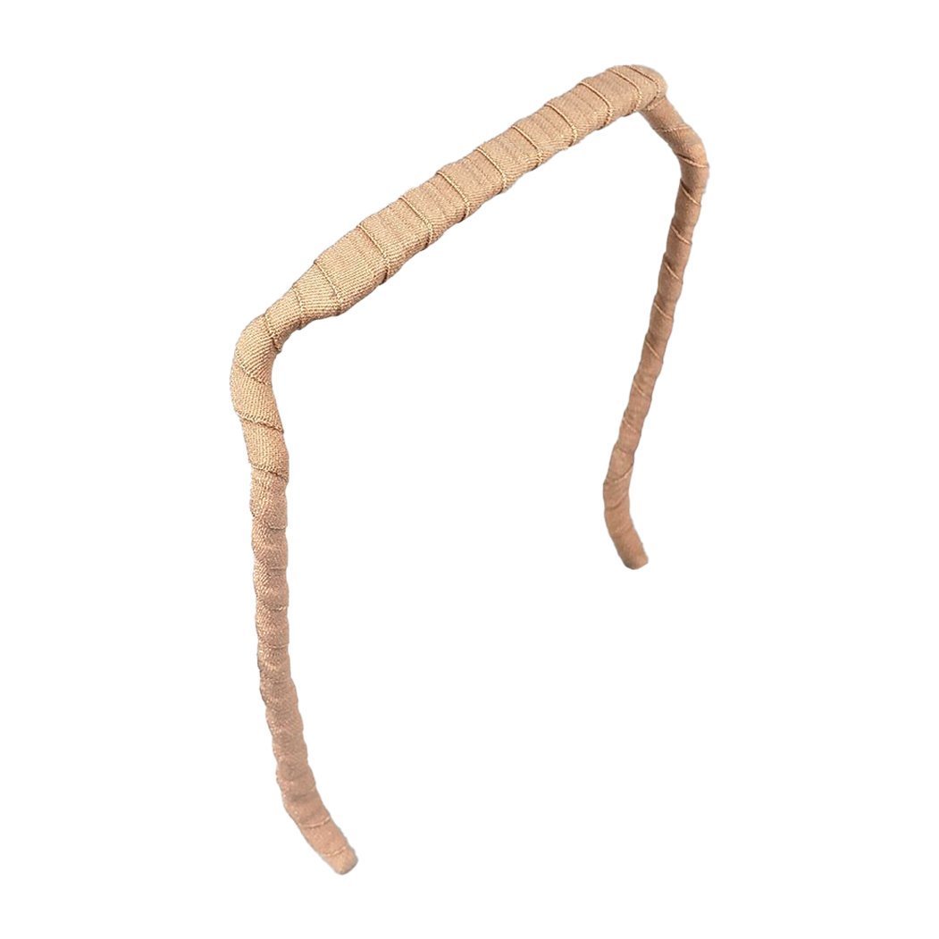 Sandstone Wrapped Headband - Zazzybandz - hair accessory - curly hair