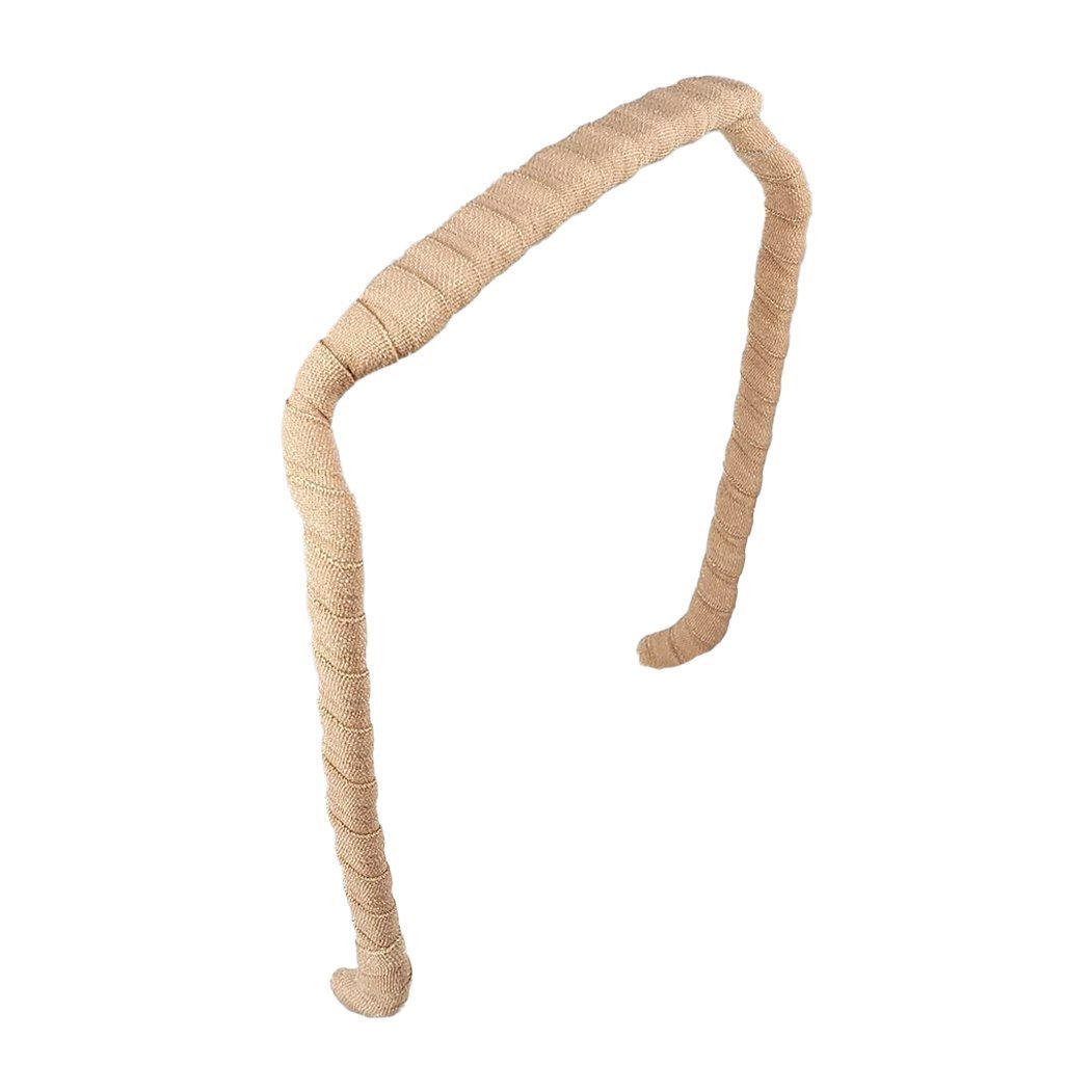 Sandstone Wrapped Headband - Zazzybandz - hair accessory - curly hair
