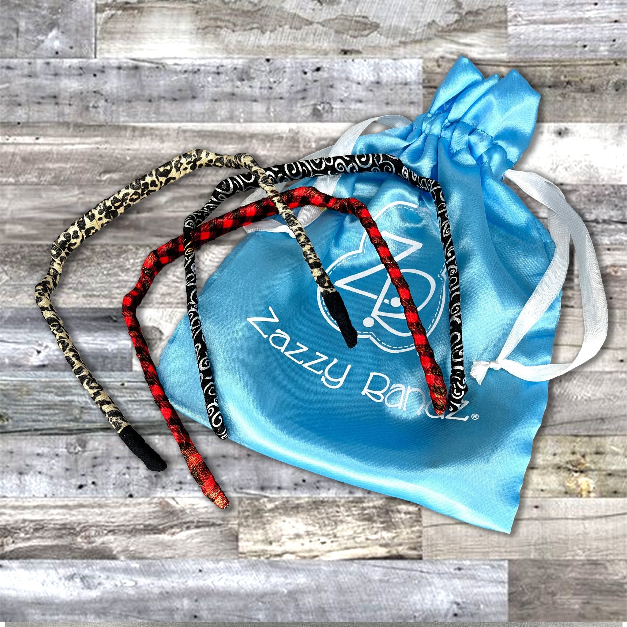 Satin Zazzy Bags - Zazzybandz - hair accessory - curly hair