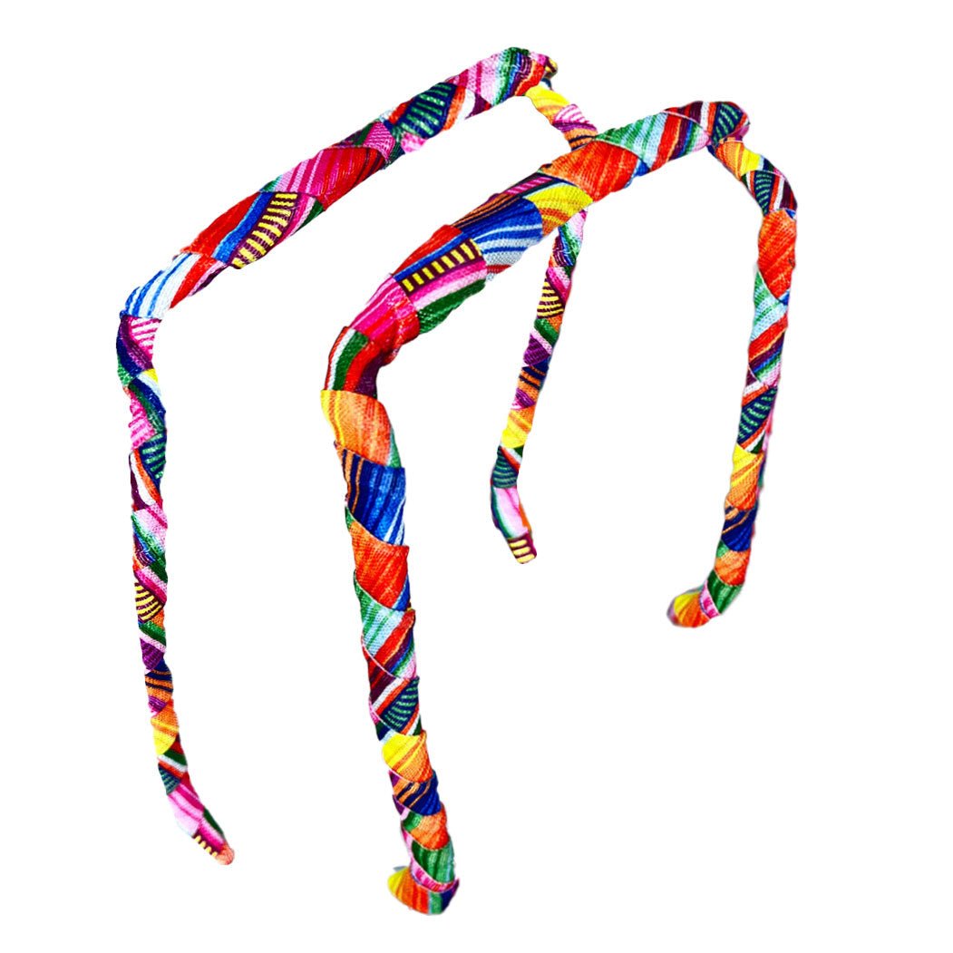 Serape Headband - Zazzybandz - hair accessory - curly hair