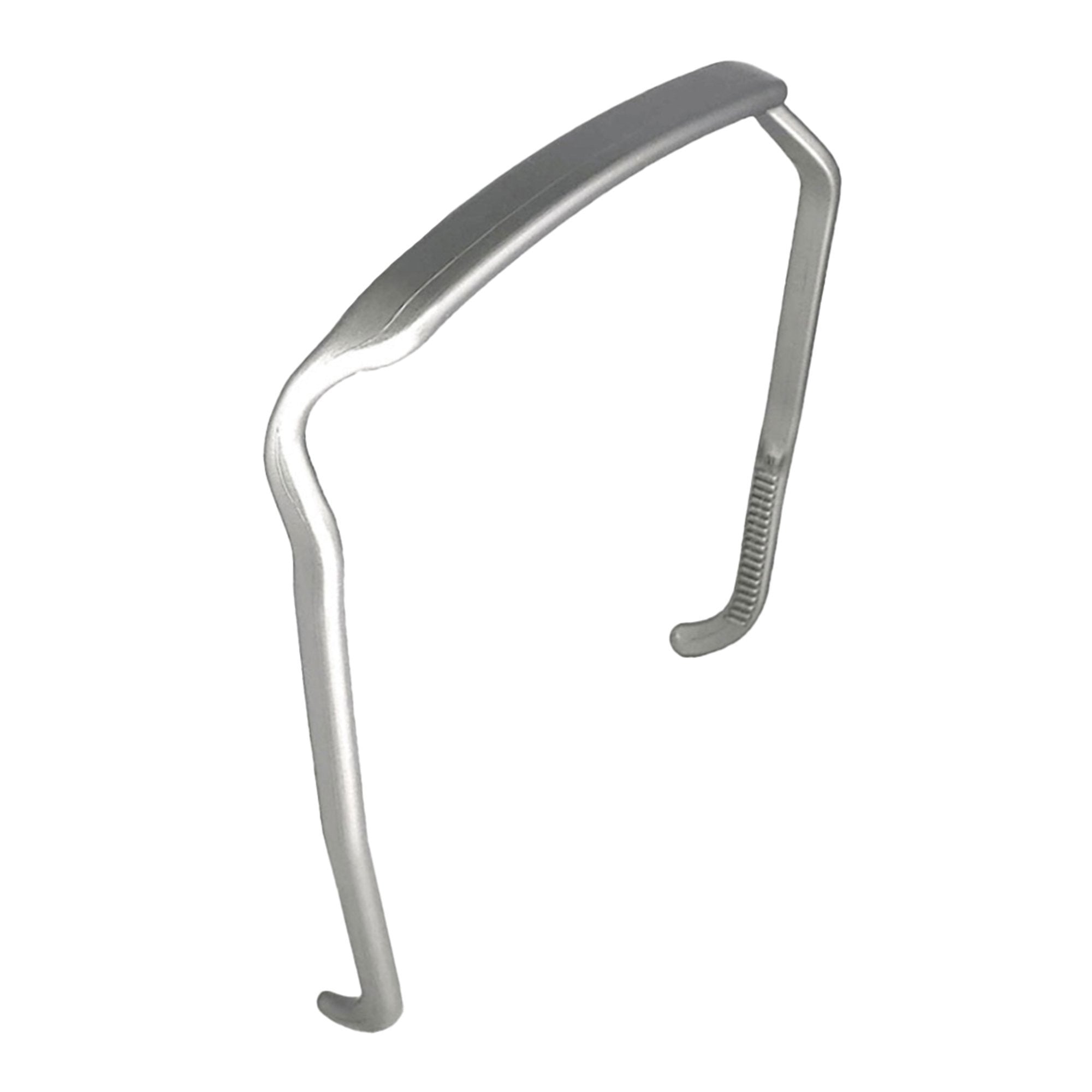 Silver Headband - Zazzybandz - hair accessory - curly hair