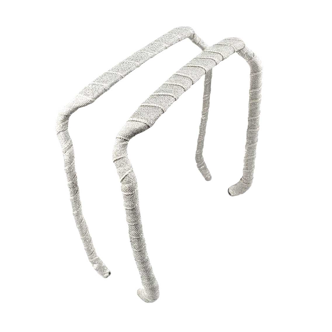 Silver Sparkles Headband - Zazzybandz - hair accessory - curly hair