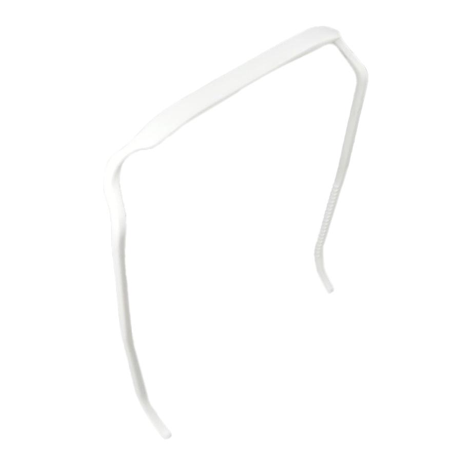 White Headband - Zazzybandz - hair accessory - curly hair