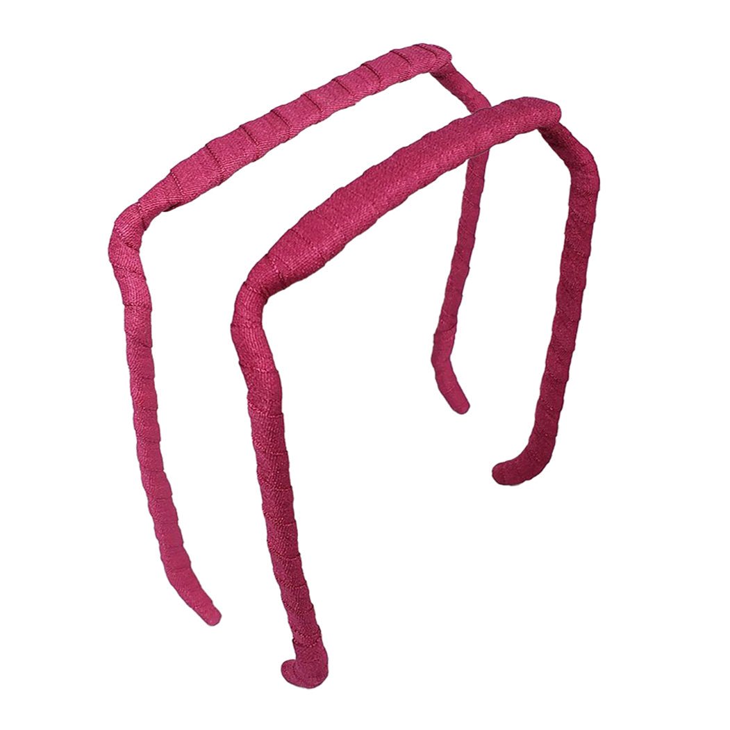 Wine Wrapped Headband - Zazzybandz - hair accessory - curly hair