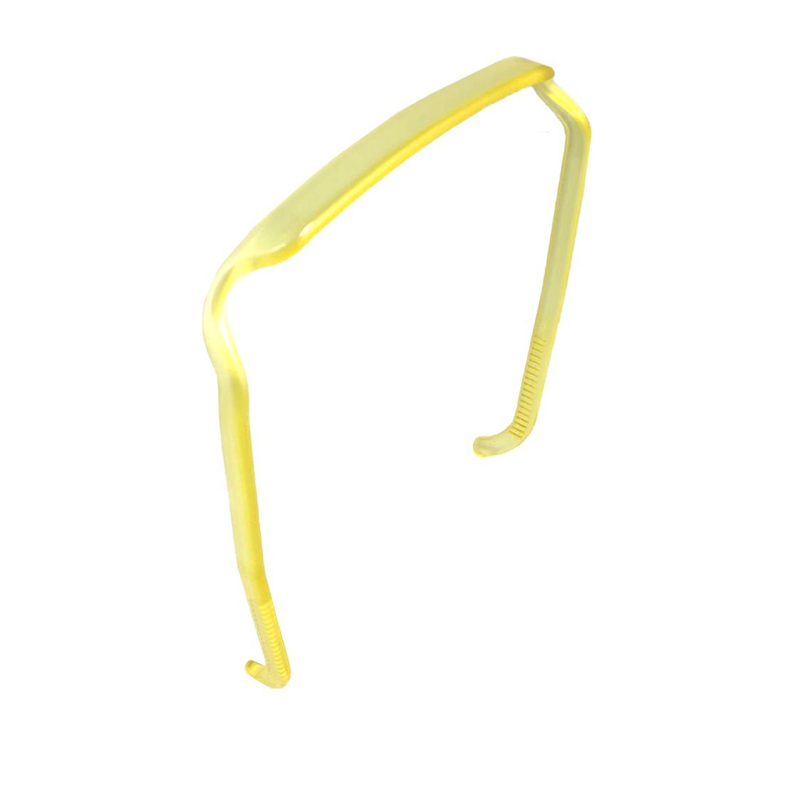 Yellow Translucent Headband - Zazzybandz - hair accessory - curly hair