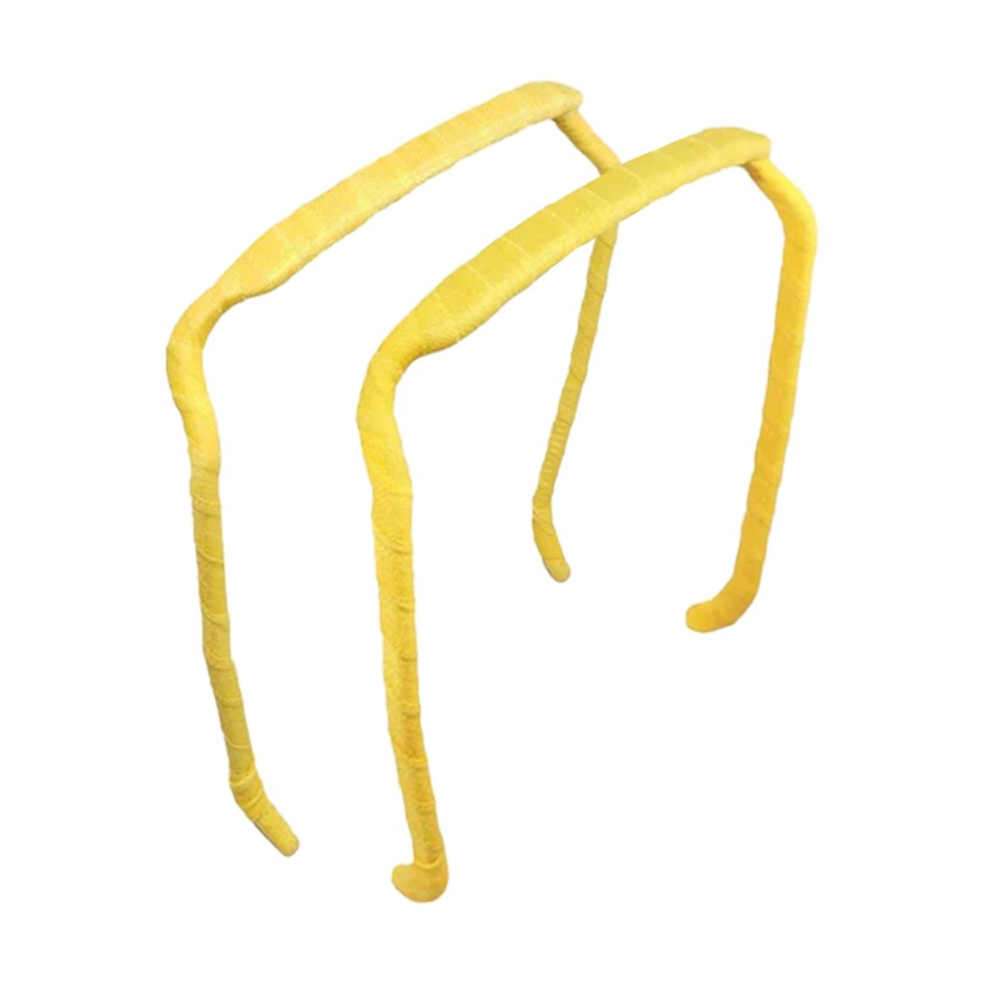 Yellow Wrapped Headband - Zazzybandz - hair accessory - curly hair