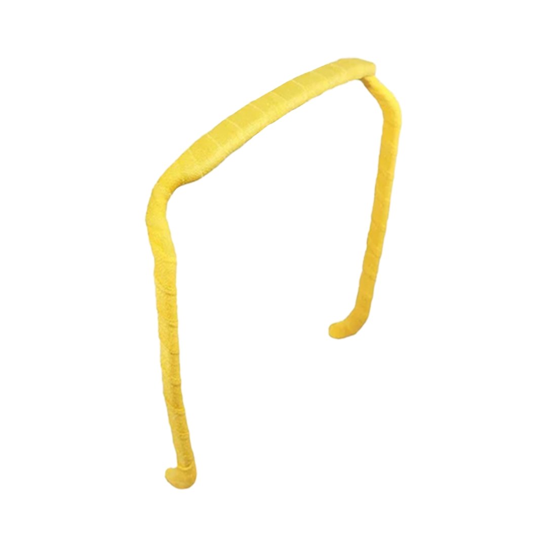 Yellow Wrapped Headband - Zazzybandz - hair accessory - curly hair